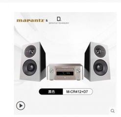 Marantz/马兰士MCR412+D7书架箱HiFi蓝牙CD功