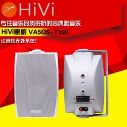Hivi/惠威 VA5-OS T100定压喇叭壁挂音响一对