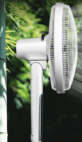 艾美特电风扇落地扇家用静音遥控台式静音风扇FS40104R